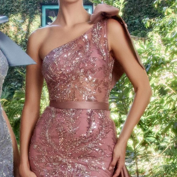 NEW LONG OFF THE SHOULDERS SLEEVELESS DRESS WITH SATIN SKIRT AND ZIP AL A1161 - Picture 1 of 6